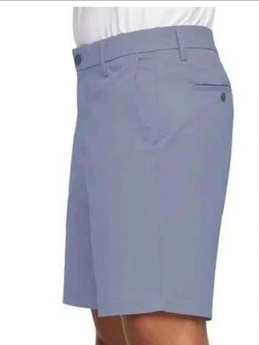 Banana Republic Men's Flat-Front Shorts in Periwinkle